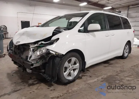 2011 Toyota Sienna Le V6 from USA, damaged, VIN 5TDKK3DC8BS162290